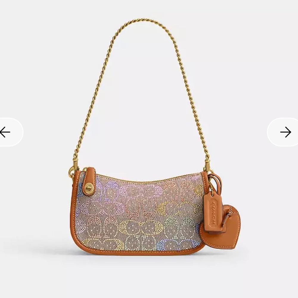 Coach Rainbow Crystal Swinger